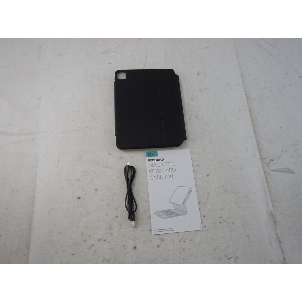 iPad Air 11" Case with Keyboard, Black